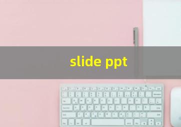 slide ppt